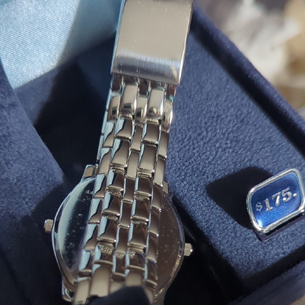 Nicolet Blue and Yellow Dual-Time Watch - Picture 5 of 9